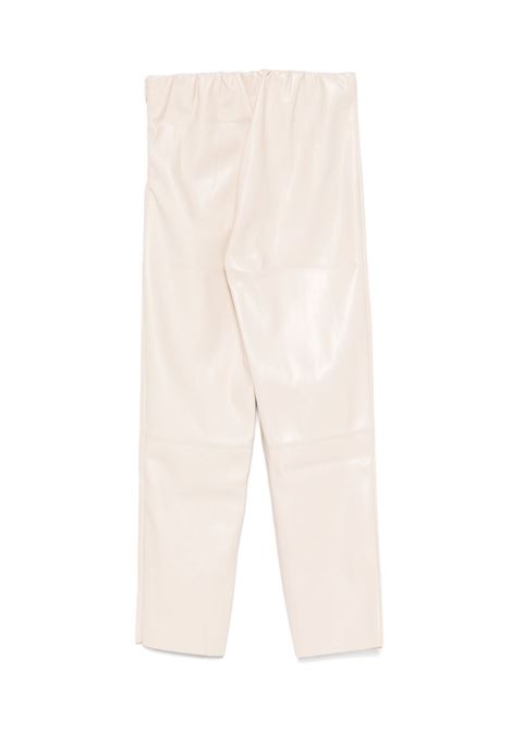 Pantalone ecopelle Lù-Lù BY MISS GRANT | LL3121LATTE